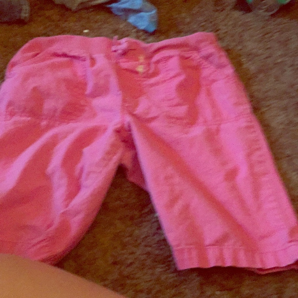 Pink shorts